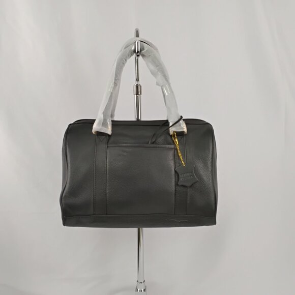 ILI New York Black Leather Satchel - super soft leather - NWT - Picture 8 of 9